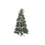 DKD Home Decor Árbol de Navidad LED 210 cm Verde con Luces Cálidas y Multicolor