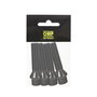 OMP Juego de 4 Tornillos M12x1.5 Cónico Largo 50mm Negro con Llave 17mm