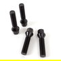 Omp Tornillos M12x1.5 Conico Largo 50 mm Llave 17 Negro Din 10.9 OMPS09511201