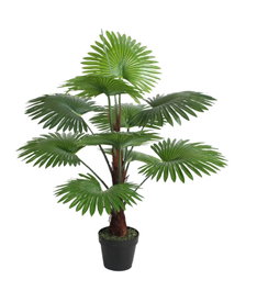 DKD Home Decor Planta Tropical Verde Marron PVC/PP 70 x 100 x 80 cm (2 Unidades)