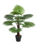 DKD Home Decor Planta Tropical Verde Marron PVC/PP 70 x 100 x 80 cm (2 Unidades)