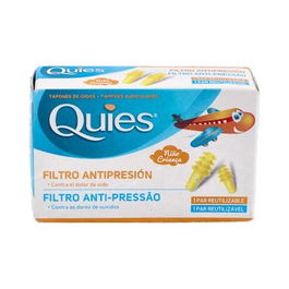 Quies Tapones Antipresión Infantiles 2 Unidades
