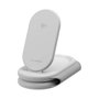 Alogic PackAway 3-in-1 Qi2 Wireless Charging Stand Blanco