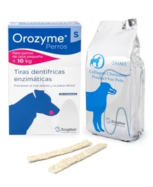 Ecuphar Orozyme Tiras Dentífricas Talla S para perros < 10 kg