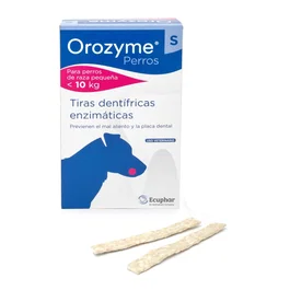 Ecuphar Orozyme Tiras Dentífricas Talla S <10kg 224g