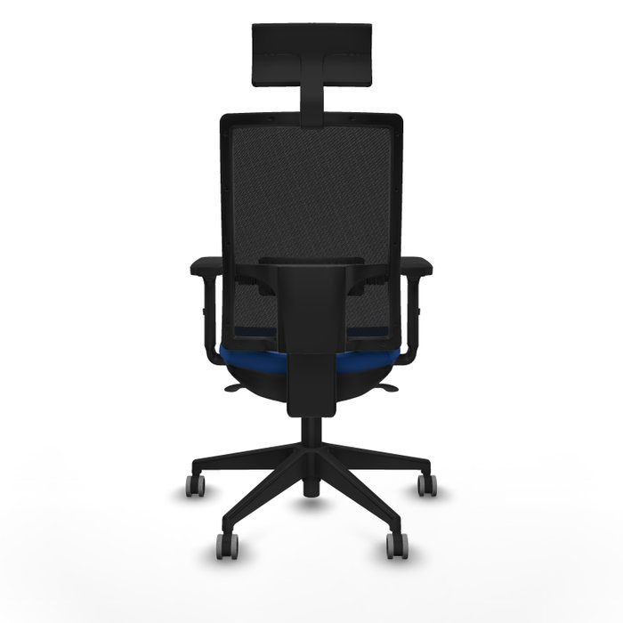 PIQUERAS Y CRESPO Silla de oficina Horna con mecanismo Sincro, Azul y Negro PIQUERAS Y CRESPO Silla de oficina Horna con mecanismo Sincro, Azul y Negro