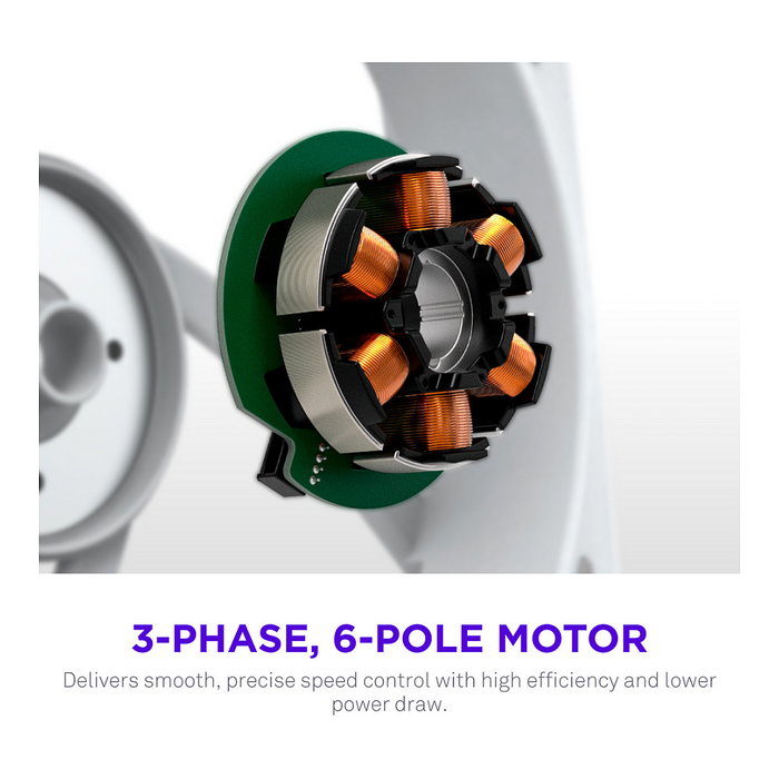 NZXT F240X RF-U24PN-W1 Ventilador RGB 240mm Blanco, Flujo Aire 104 CFM, FDB, PWM, 7 Aspas, Iluminación Multi-LED 24