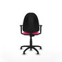 PIQUERAS Y CRESPO Silla de oficina Aýna Rosa con Brazos 1D
