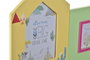 DKD Home Decor Marco Multifoto Alpaca Color Amarillo Verde Madera 1.5 x 37 x 30.5 cm Hecho a Mano