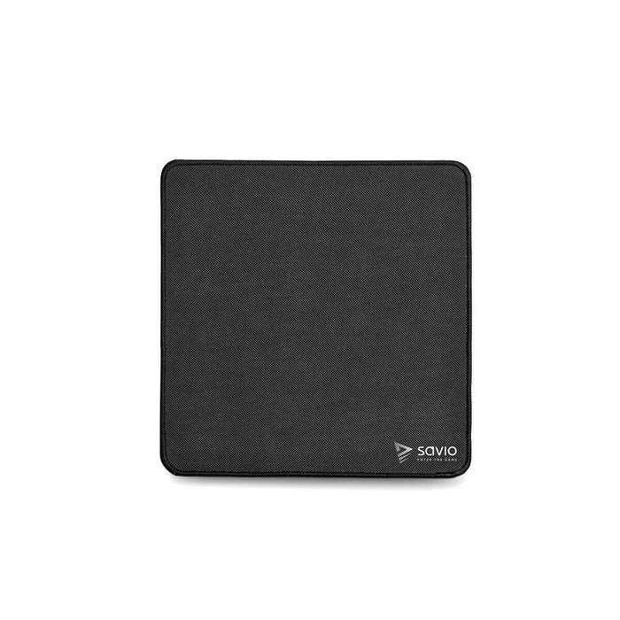 SAVIO Alfombrilla de Ratón PRECISION CONTROL Negro 250x250x2mm