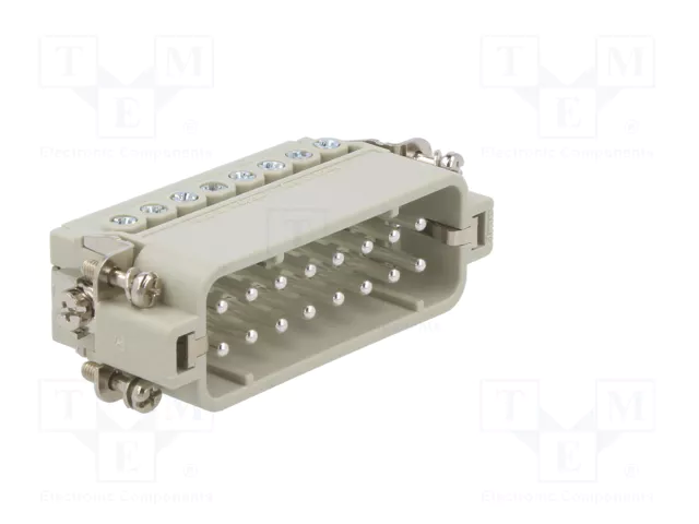 ILME CDAM16N Conector HDC Macho de 16 Pines