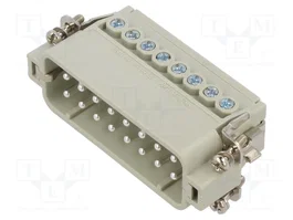 ILME CDAM16N Conector HDC Macho de 16 Pines