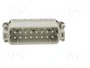 ILME CDAM16N Conector HDC Macho de 16 Pines