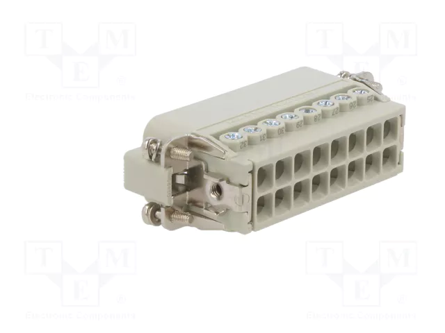ILME CDAM16N Conector HDC Macho de 16 Pines