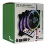 Inter-Tech Argus RS-04 RGB (3x ventiladores RGB 120mm + banda LED 50cm)