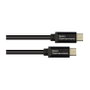 GoodConnections Cable USB-C a USB-C 2.0 de 0,5 m, 100W, Negro