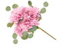 Ibergarden Ramo 5 Flores Abiertas Rosa 39 cm Plástico (Set de 12)