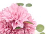Ibergarden Ramo 5 Flores Abiertas Rosa 39 cm Plástico (Set de 12)