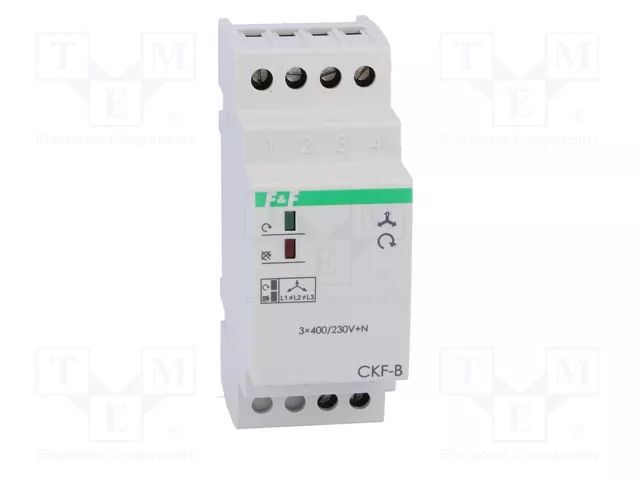 F&F CKF-B Relé de monitorización de tensión para raíl DIN F&F CKF-B Relé de monitorización de tensión para raíl DIN