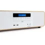 Thomson mic201ibt micro cadena bluetooth -cargador induccion - potencia musical 50w - color madera/blanco