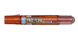 Marcador Pizarra Free Flow Recargable Conico Rojo (Set de 12)