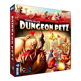 Devir Dungeon Petz - Juego de Mesa de Gestión y Estrategia, Cría de Mascotas Mágicas, Para 2-4 Jugadores, +12 Años, Castellano