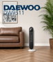 DAEWOO Calefactor cerámico PTC de torre 2000W con mando
