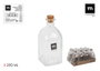 La Mediterranea Botella Frasca de 280 ml con Tapón de Corcho (36 Unidades)