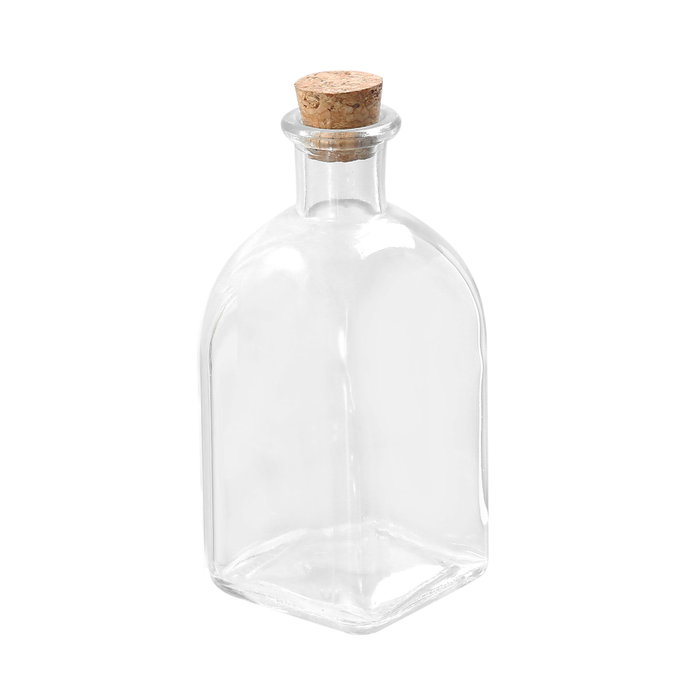 La Mediterranea Botella Frasca de 280 ml con Tapón de Corcho (36 Unidades)