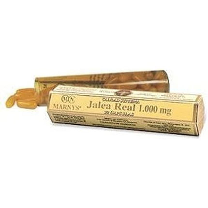 MARNYS Jalea Real 1000 mg con Lecitina, 30 cápsulas MARNYS Jalea Real 1000 mg con Lecitina, 30 cápsulas