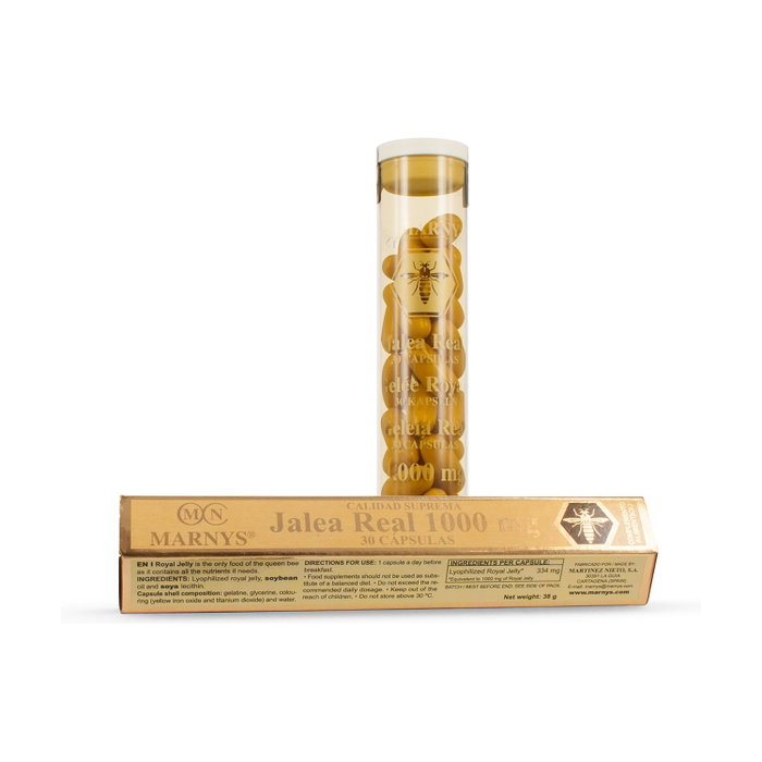 Marnys Jalea Real 1000 mg, 30 cápsulas Marnys Jalea Real 1000 mg, 30 cápsulas