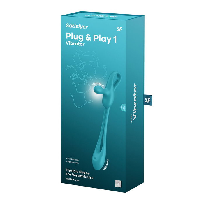 SATISFYER ELASTIC GAME MULTI-VIBRADOR AZUL SATISFYER ELASTIC GAME MULTI-VIBRADOR AZUL
