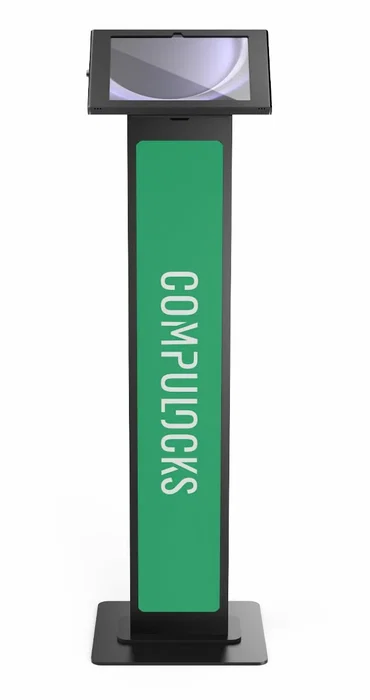 Compulocks 140B11GAPX9B Soporte de Seguridad para Tabletas Samsung Galaxy Tab A9 Plus 11" (2023) con Candado de Llave, Negro, Acero, 27.9 cm