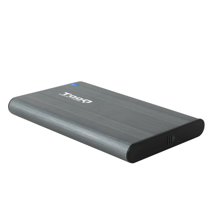 TooQ TQE-2503G Carcasa Externa para Discos 2,5” HDD/SSD, Gris