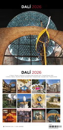 TRIANGLE POSTALS Calendario 2026 ST Dalí (14x15 cm)