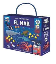 El Mar Puzle Oval 100 Piezas, AA.VV. - M4 MANOLITO BOOKS EDITORIAL