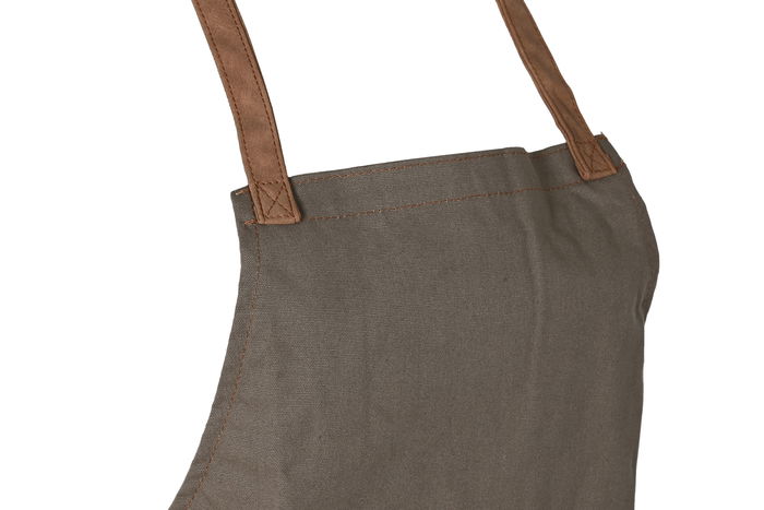 DKD Home Decor Delantal Terraza Y Jardin Garden Verde Marron 58 x 73 cm