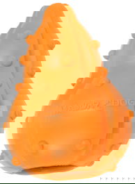 Majordog Juguete Pumpkin para Perros, Caucho Natural, 150g, 70x105mm