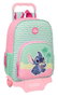 Moch Mochila con carro 905 Stitch Ice Cream 33x42x14 cm