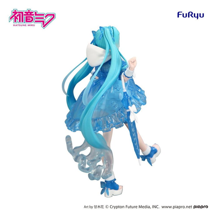 Furyu Hatsune Miku Estatua PVC Trio-Try-iT Miku Rainy Dance 19 cm
