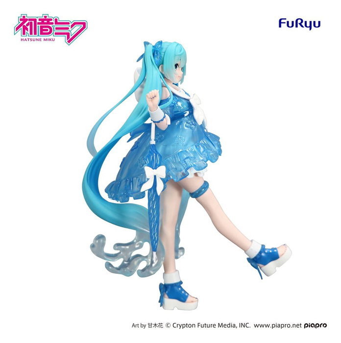 Furyu Hatsune Miku Estatua PVC Trio-Try-iT Miku Rainy Dance 19 cm