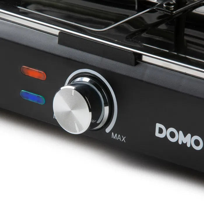 Domo DO9262G Raclette para 8 Personas con Piedra de Cocción y Parrilla 1400 W