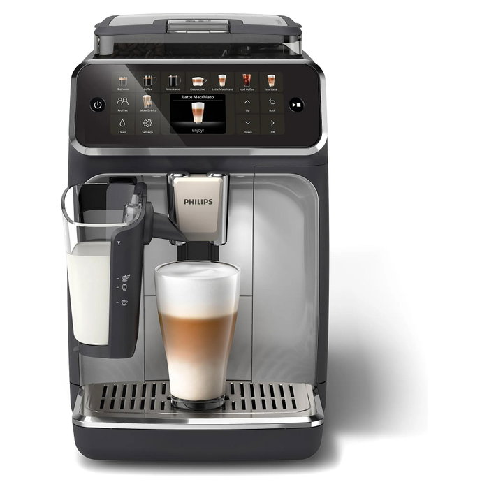 Philips Serie 5500 EP5546/70 LatteGo Plata/Negro Philips Serie 5500 EP5546/70 LatteGo Plata/Negro