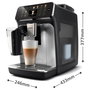 Philips Serie 5500 EP5546/70 LatteGo Plata/Negro