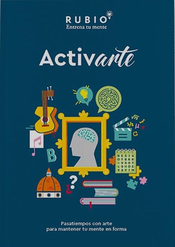 Rubio Cuaderno Activarte Pasatiempos Con Arte Vol.1 A5 Rubio Cuaderno Activarte Pasatiempos Con Arte Vol.1 A5