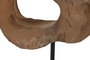 DKD Home Decor Decoración Mango Hierro Tronco Natural 20x9x34