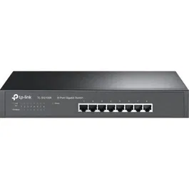 TP-LINK Switch TL-SG1008 V9 8 Puertos Gigabit, Negro