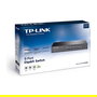 TP-Link Switch TL-SG1008 V9 de 8 Puertos Gigabit No Administrado Negro (TL-SG1008 V9), 16 Gbit/s, Montaje Rack 1U, Full Duplex