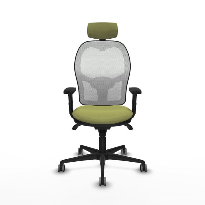PIQUERAS Y CRESPO Silla de oficina Jorquera Verde oliva y Blanco PIQUERAS Y CRESPO Silla de oficina Jorquera Verde oliva y Blanco