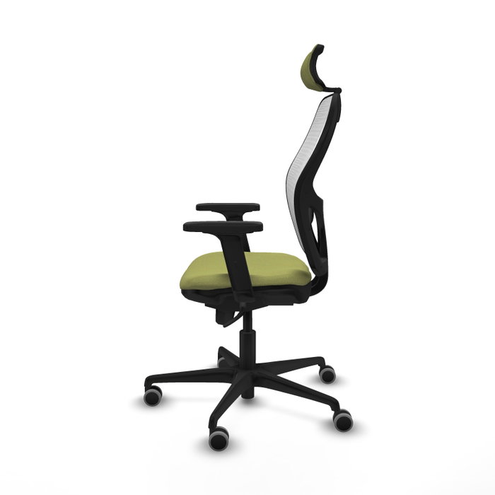 PIQUERAS Y CRESPO Silla de oficina Jorquera Verde oliva y Blanco PIQUERAS Y CRESPO Silla de oficina Jorquera Verde oliva y Blanco